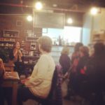 community event with veggie head Adele
