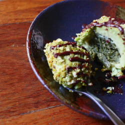 stuffed avocado treat, raw vegan superfood recipe