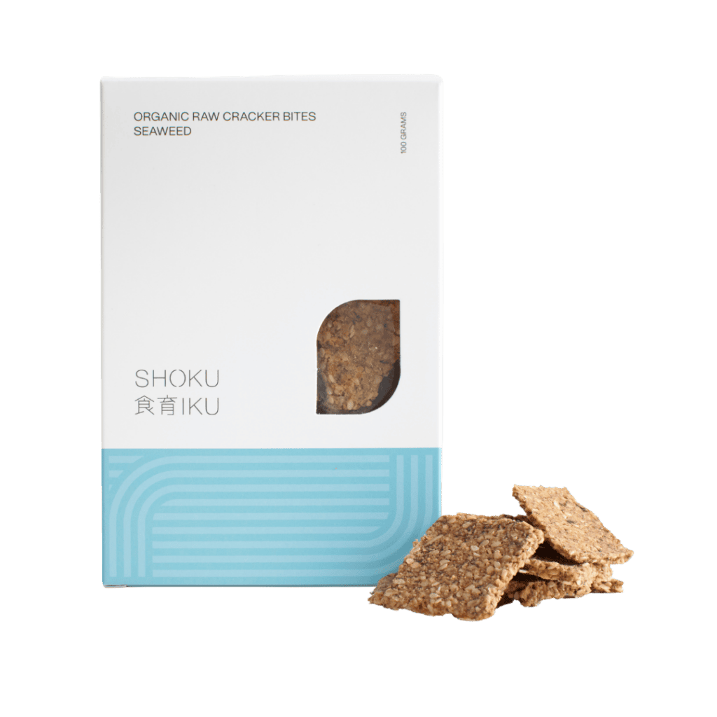 raw vegan crackers seaweed