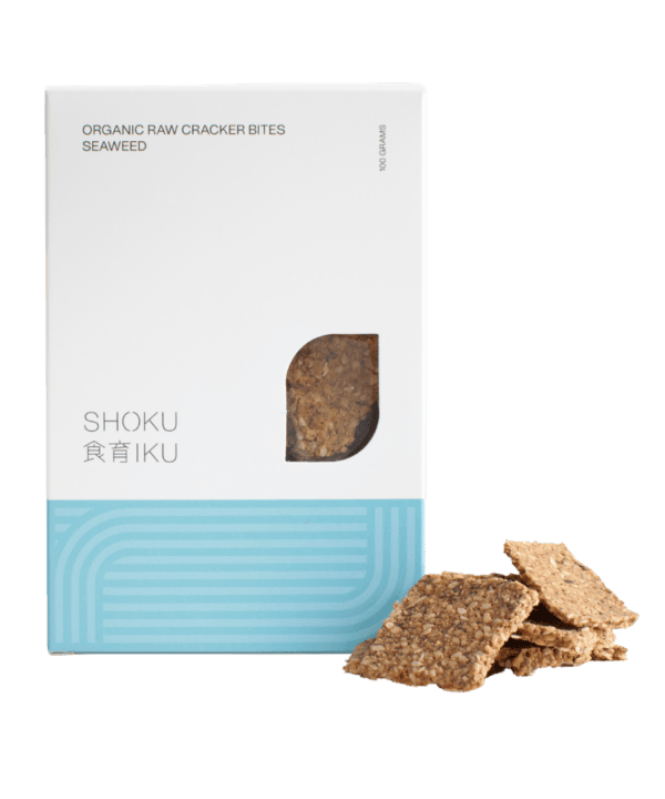 raw vegan crackers seaweed