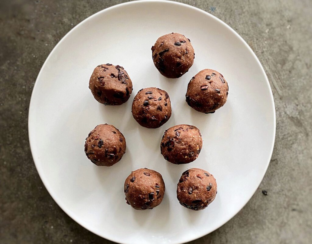 Brazilnut Miso Cacao Bliss Balls