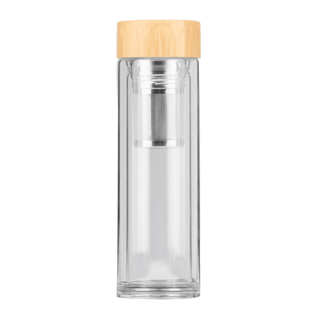 Doublewalled Glass Tea Infuser Shoku Iku